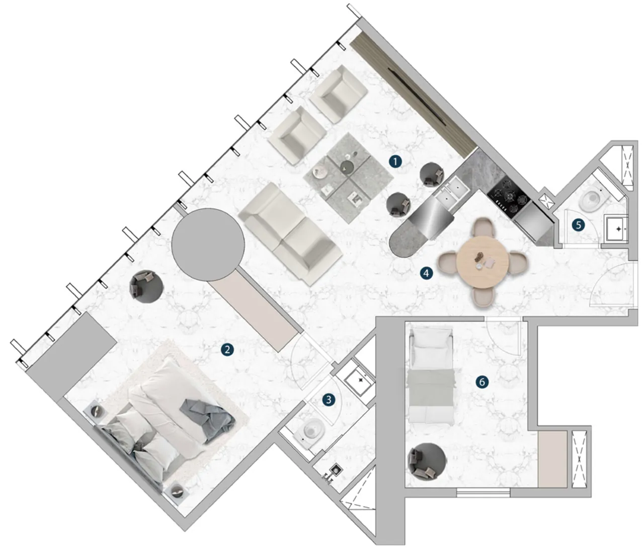 1 Bedroom